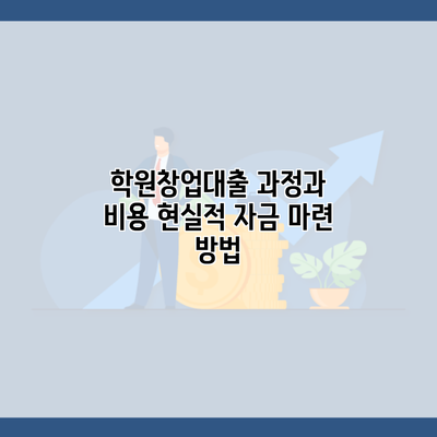 학원창업대출 과정과 비용 현실적 자금 마련 방법