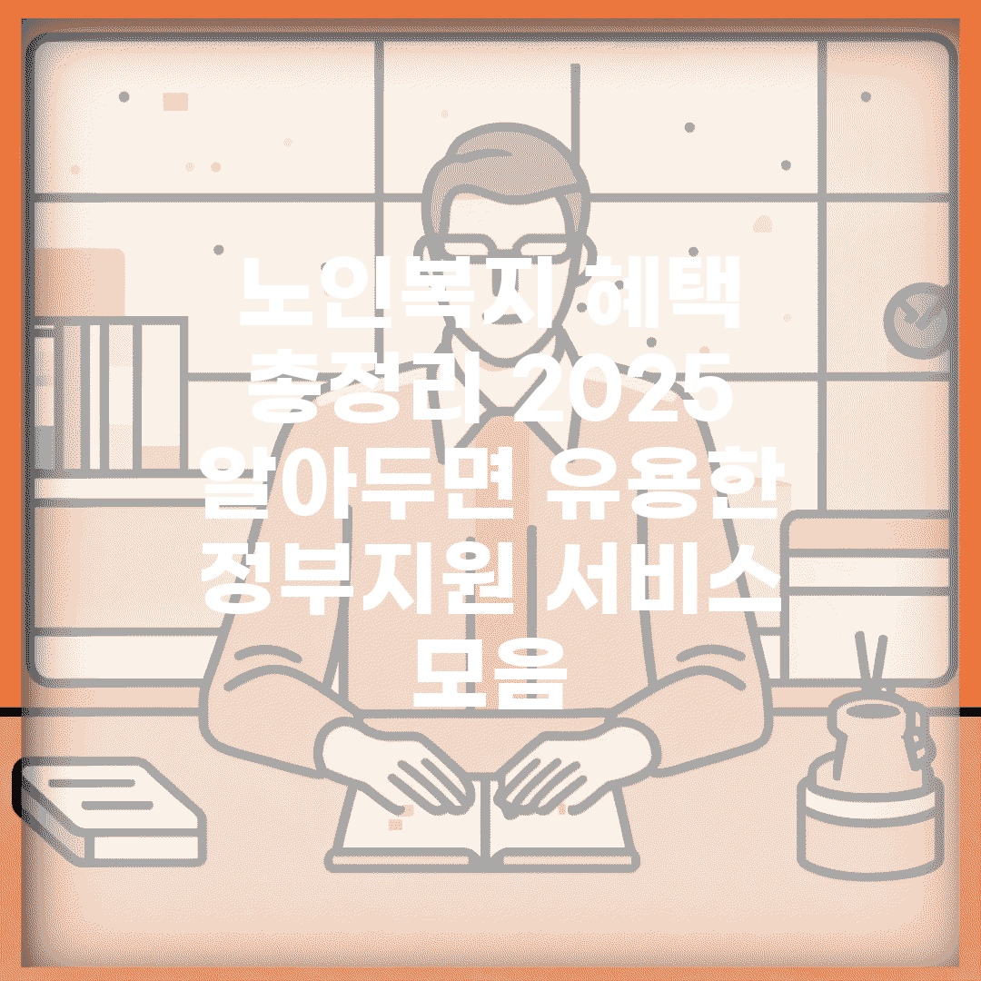 노인복지 혜택 총정리 2025 | 알아두면 유용한 정부지원 서비스 모음