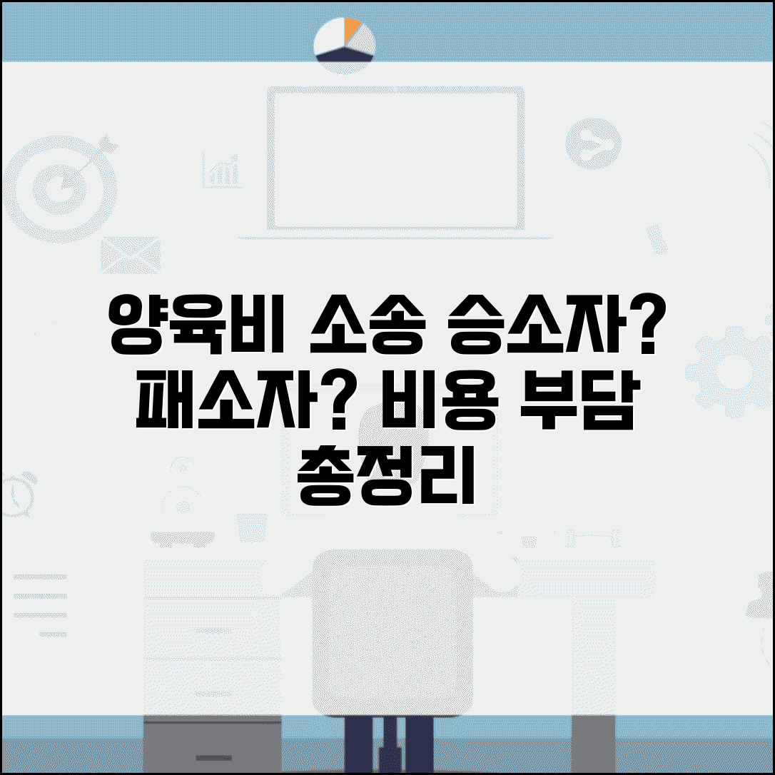양육비 소송 비용 승소자 | 양육비 소송 패소시 비용 부담