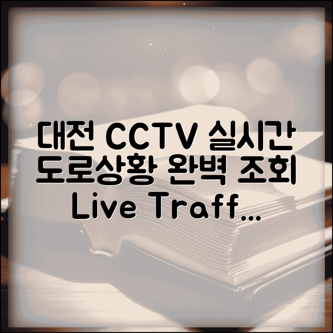 대전 cctv 실시간 교통정보 도로상황 | 대전시 실시간 CCTV 완벽 조회법