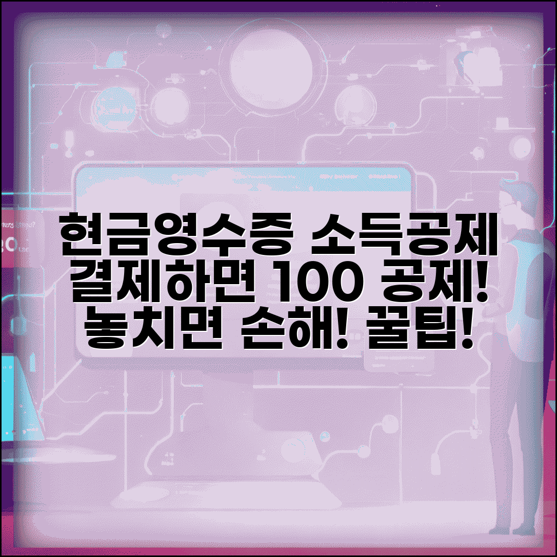 현금영수증 소득공제 신청 | 현금 결제시 소득공제 받는 방법과 한도액