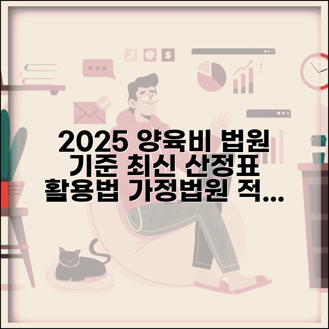 양육비 산정기준표 2025 법원 | 가정법원 적용 최신 양육비 산정 기준과 활용