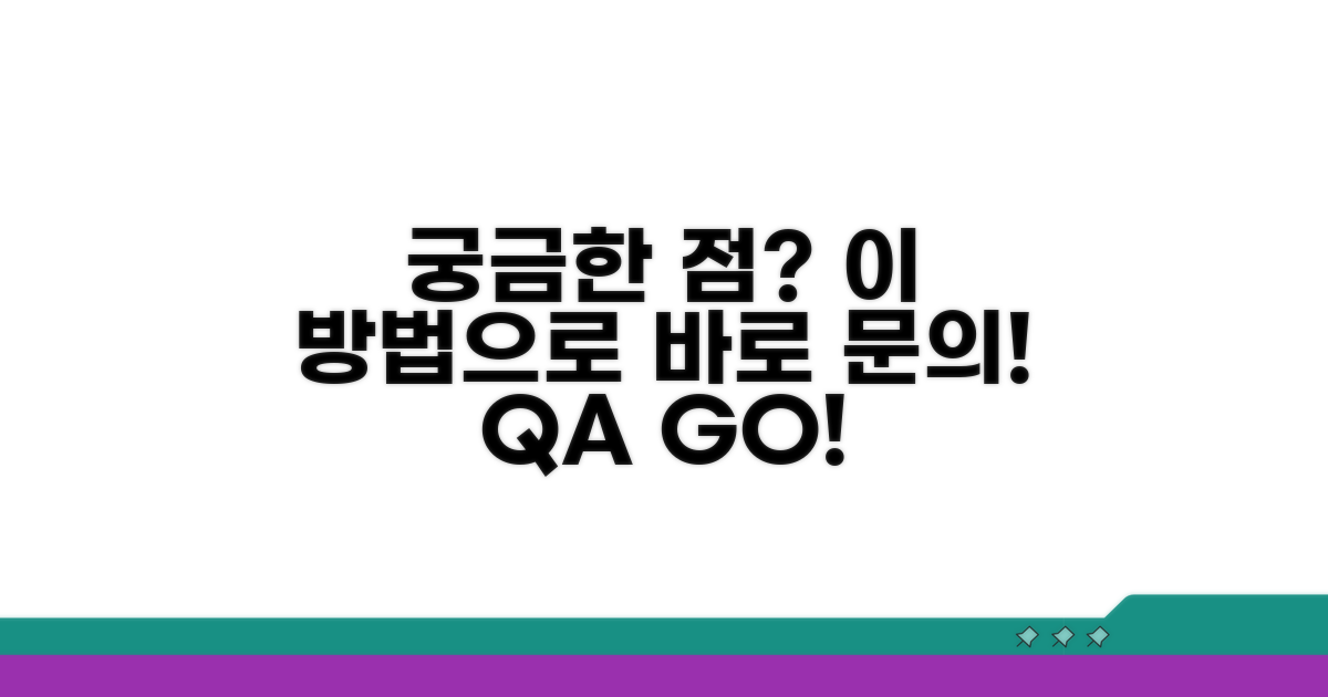 궁금한 점 문의 방법