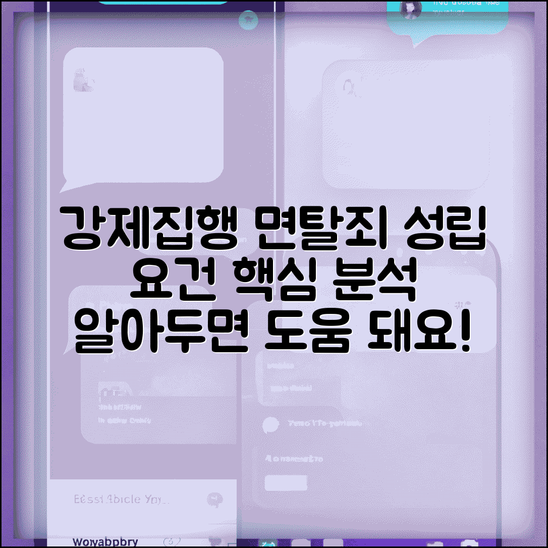 강제집행면탈죄 성립요건 상세 | 강제집행 면탈죄 구성요건