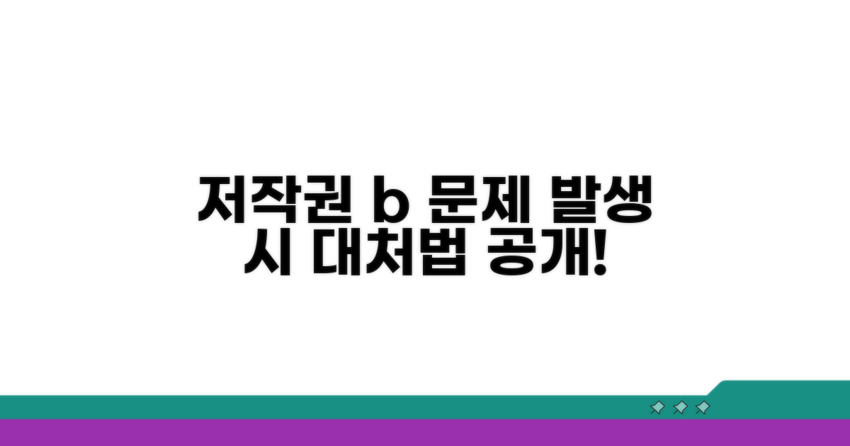 저작권 문제 발생 시 대처법