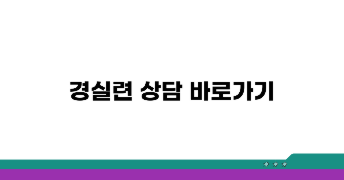 경실련 상담 전화번호 안내