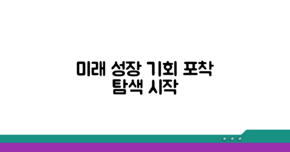 미래 성장 가능성 탐색