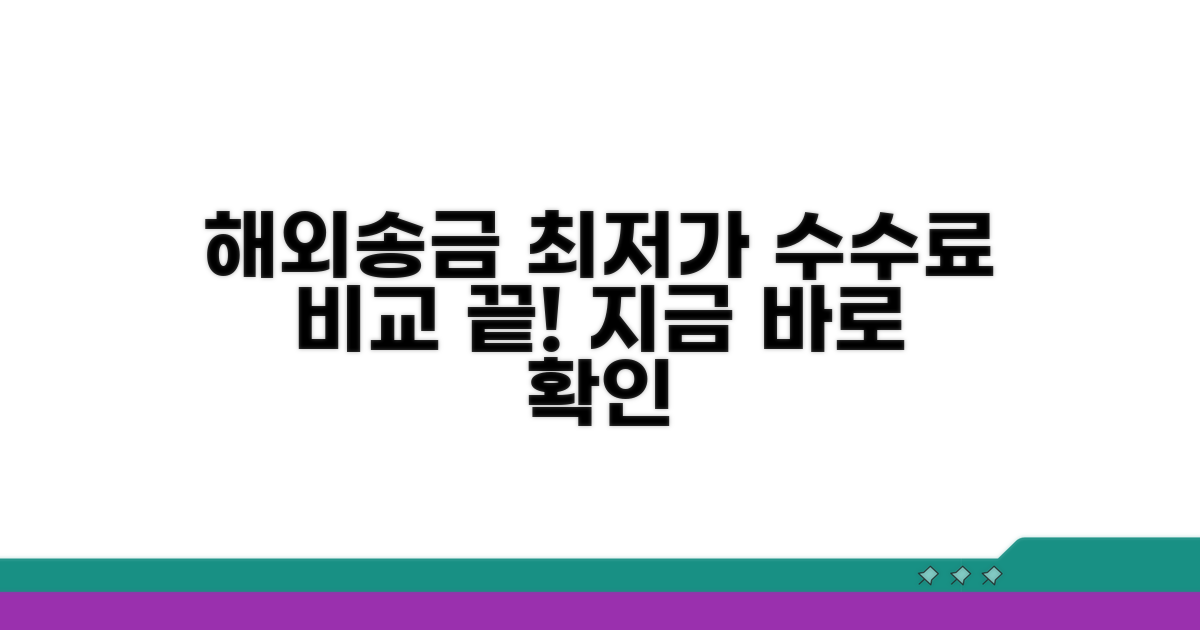 해외송금 수수료 비교, 가장 저렴한 방법