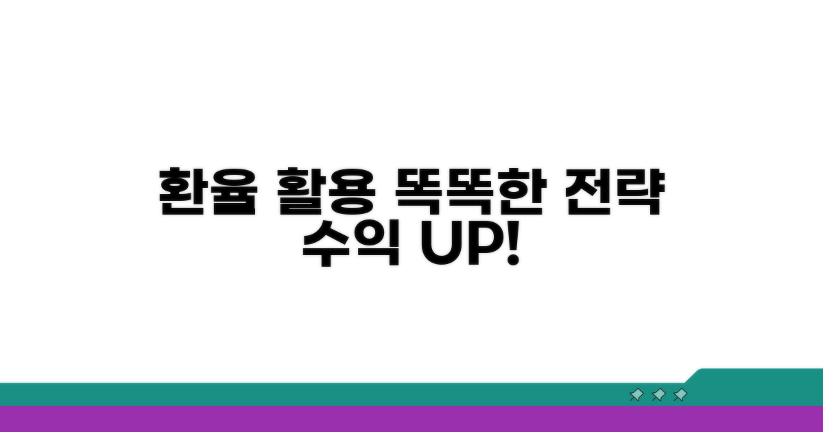 똑똑한 환율 활용 전략