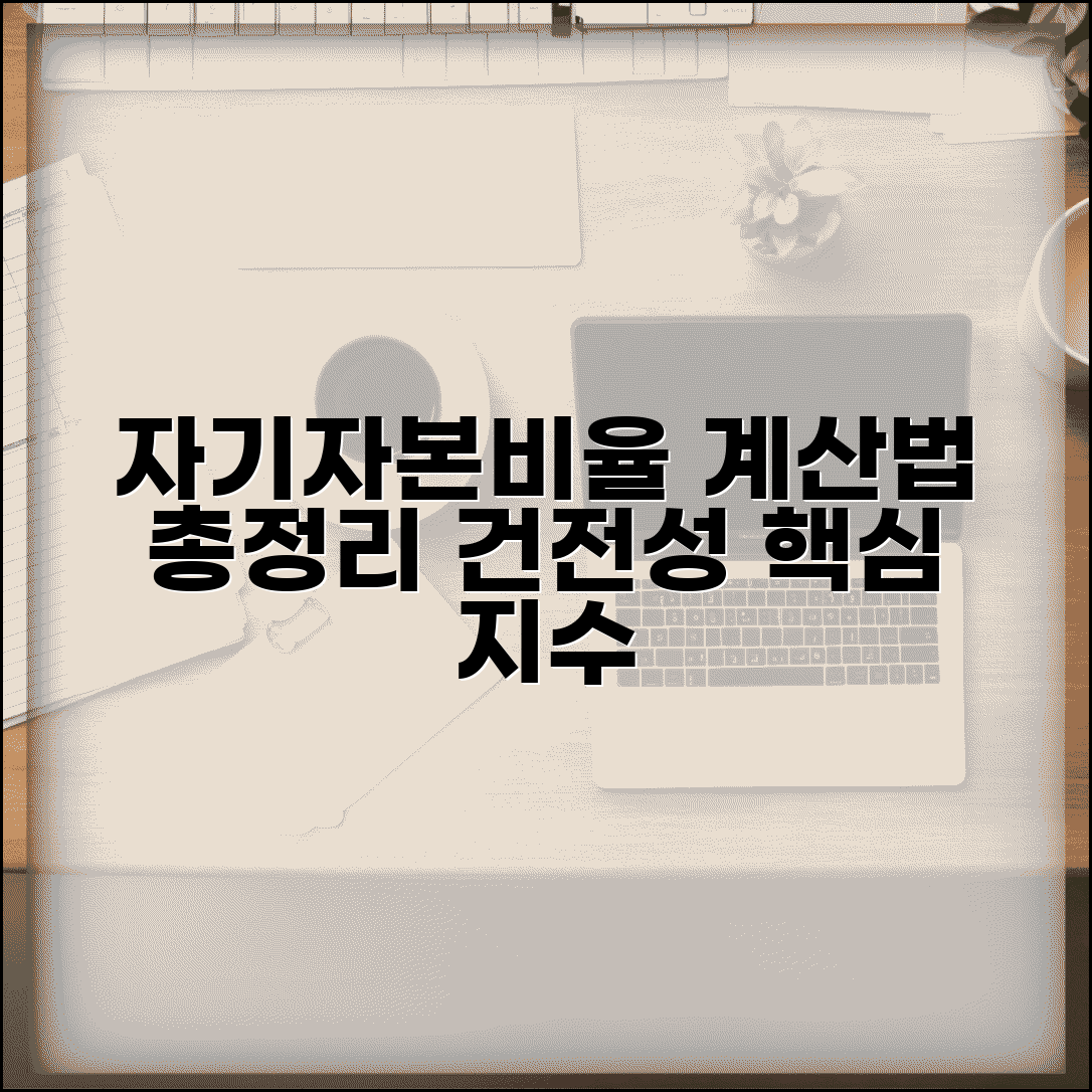 자기자본비율 계산법 총정리 | 금융기관 건전성 평가의 핵심 지수