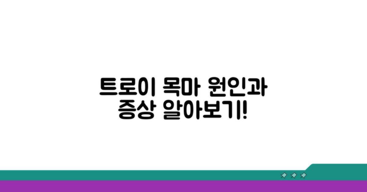 트로이목마 원인과 증상 파악