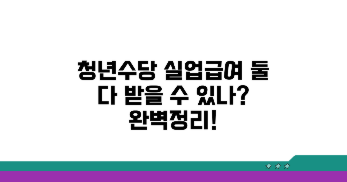 청년수당 실업급여 동시 수급 가능할까?