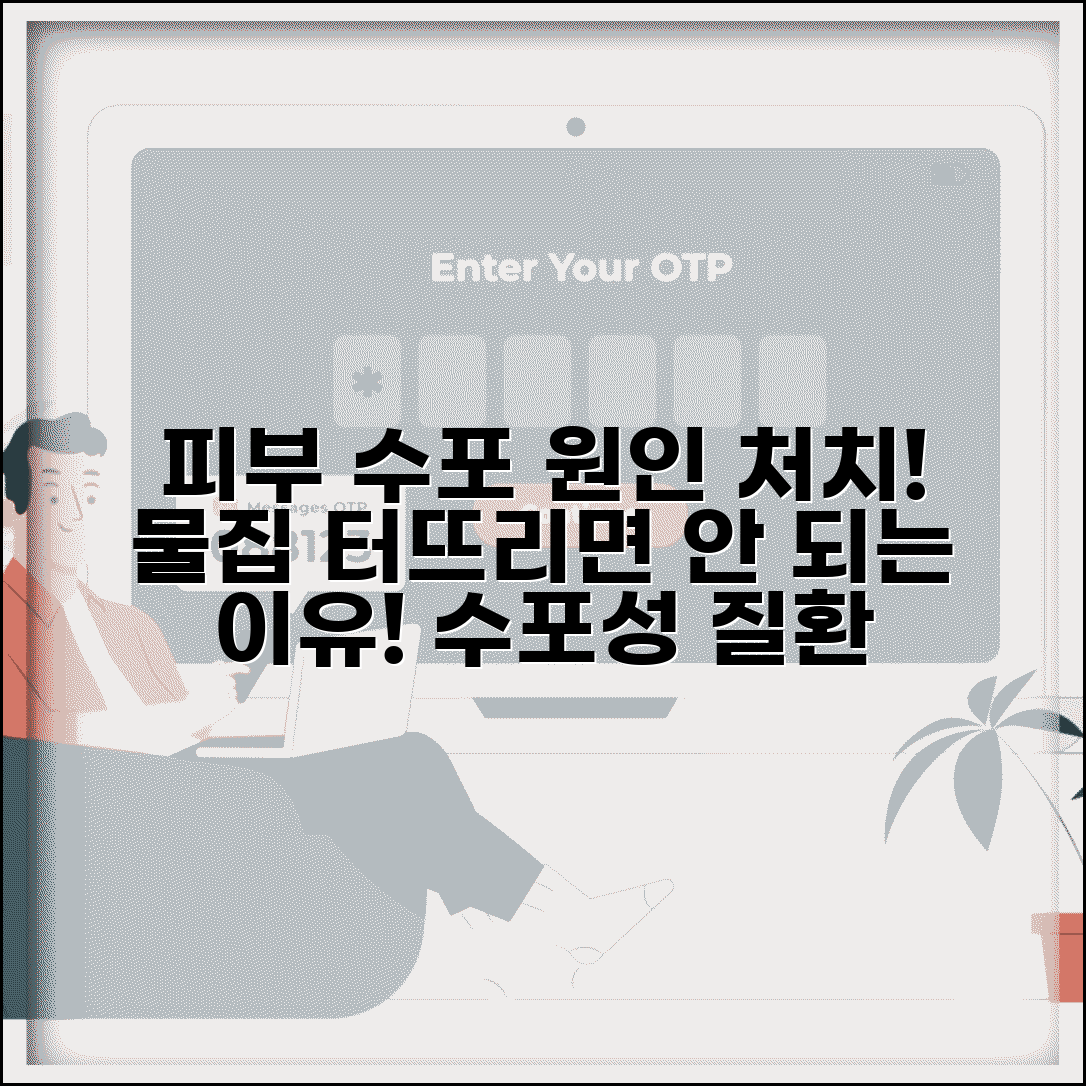 피부수포 원인 및 처치 | 물집 생기는 이유 | 수포성 피부질환 | 수포 터뜨리면 안되는 이유
