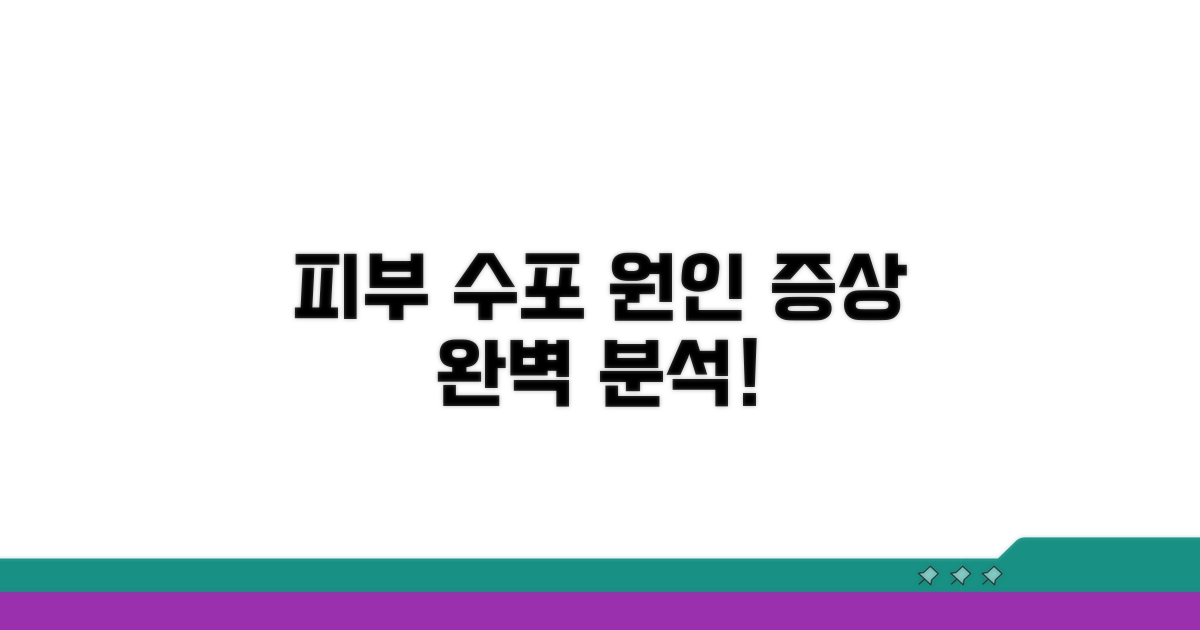 피부 수포, 원인과 증상 완벽 분석