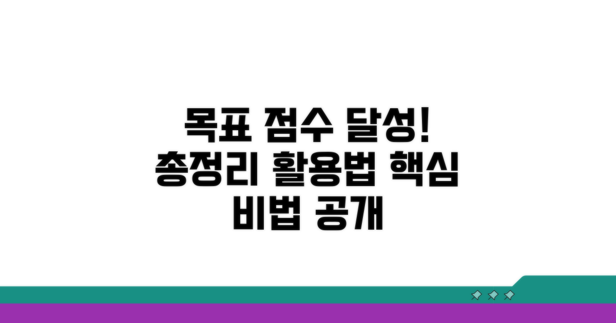 활용법 총정리: 목표 점수 달성