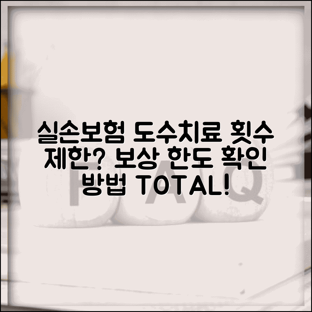 실손보험 도수치료 횟수 제한 있나요 | 보상한도, 횟수제한 확인 방법