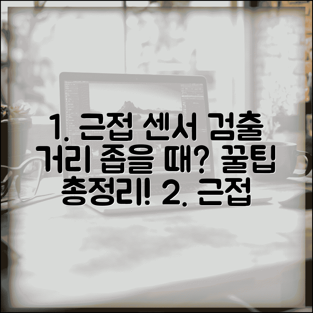 근접 센서 감지 거리 짧음 | 근접 스위치 검출 범위 조정 방법 및 주의사항 | 설정 팁 총정리