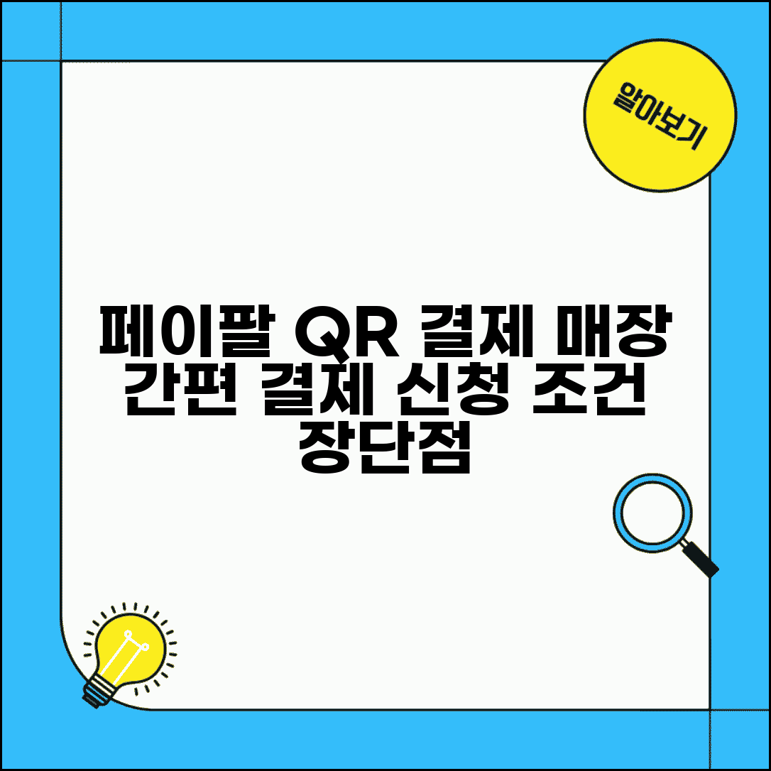 페이팔 QR코드 결제 오프라인 | 매장에서 간편 결제 방법, 신청 조건 및 장단점
