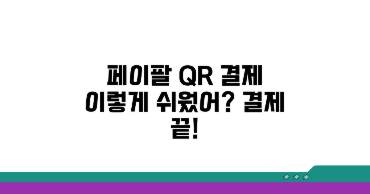 페이팔 QR 결제, 이렇게 쉬웠어?