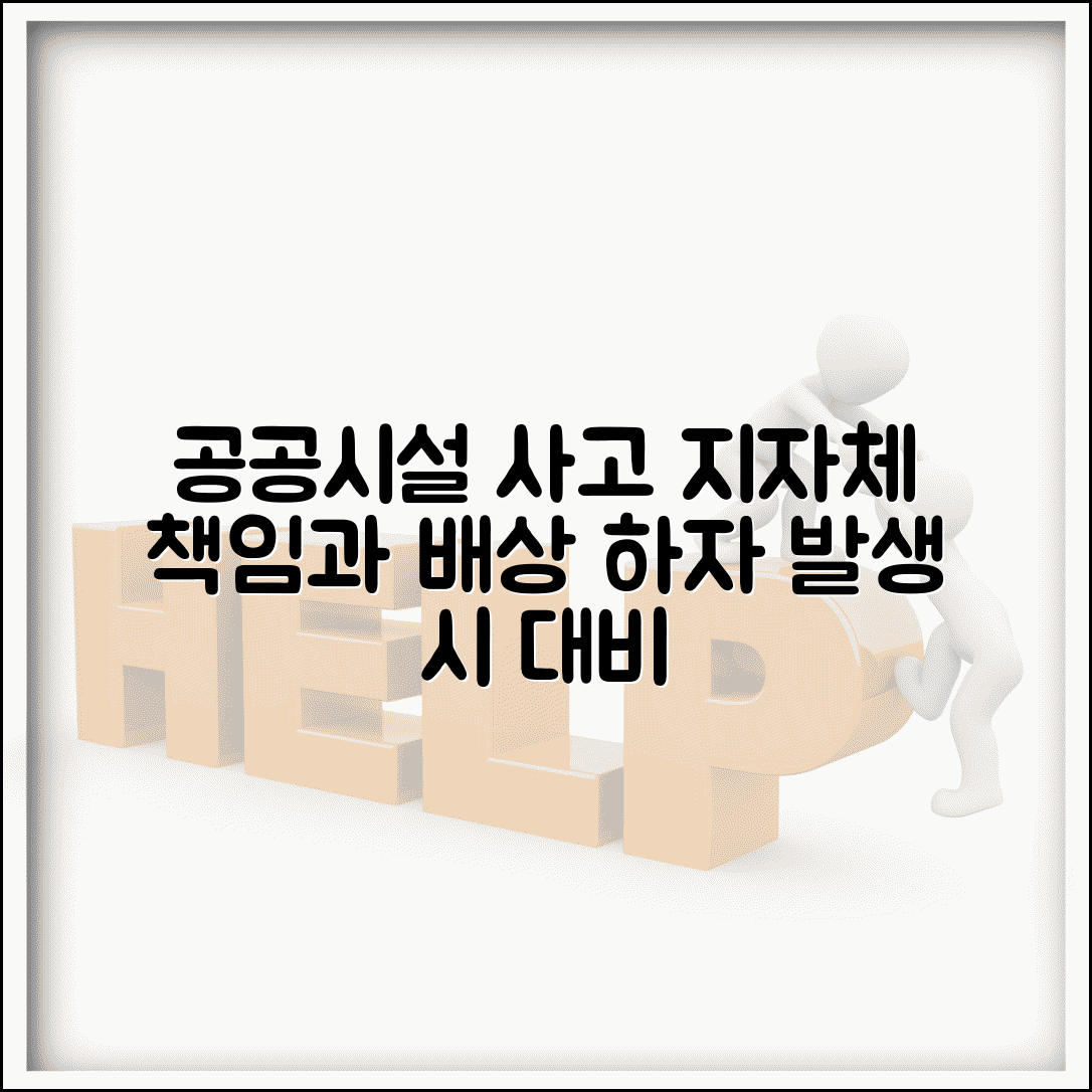 공공시설 사고 지자체 책임 | 관리 하자 발생 시 배상 기준 및 소송 절차 총정리