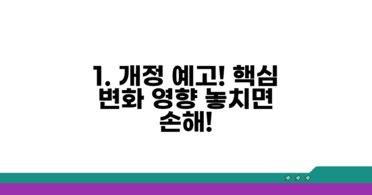 개정 시 예상되는 변화와 영향