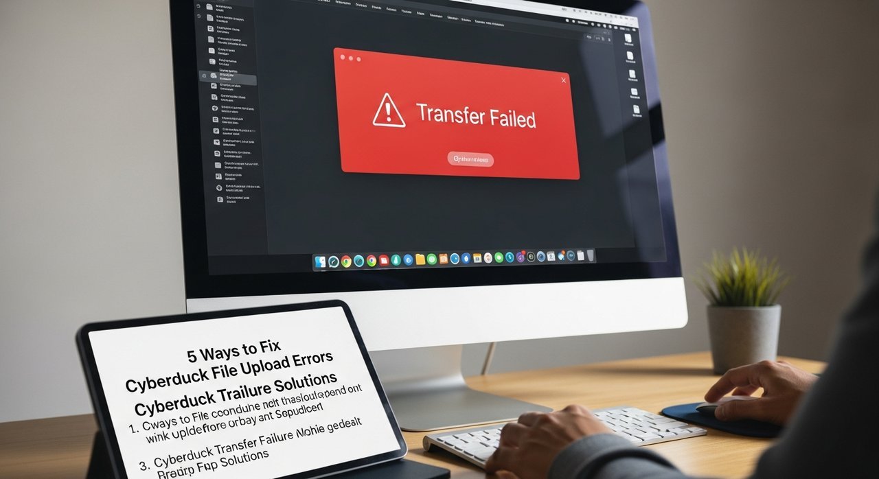 Cyberduck 파일 업로드 오류, 사이버덕 전송 실패 해결 5가지 방법